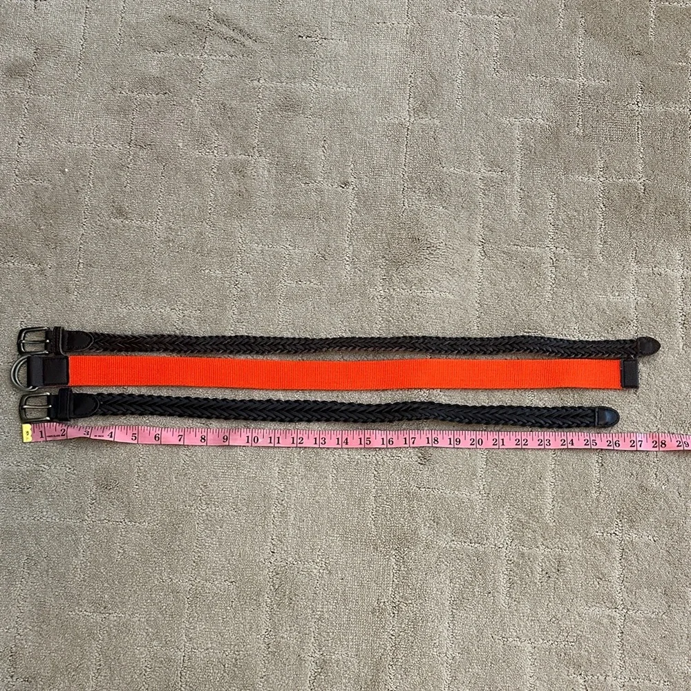 Children Place Orange and Brown Belts